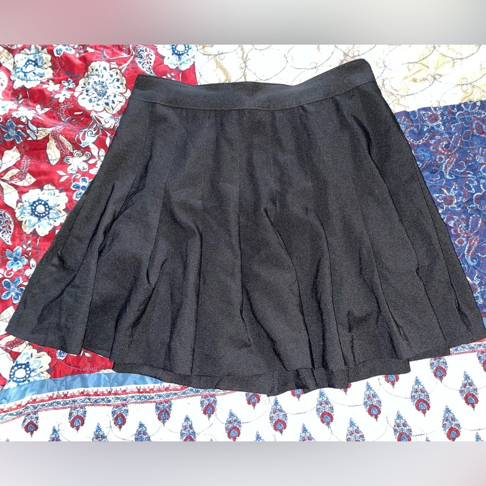 Brand new with tags black skater (pleated) skirt